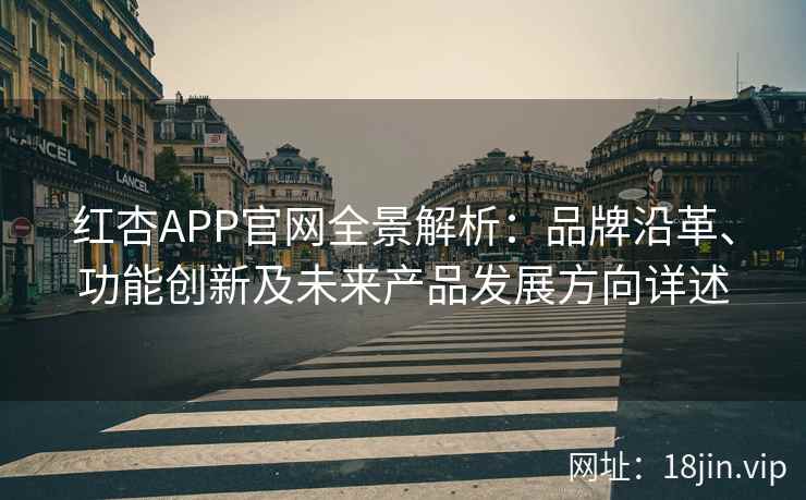 红杏APP官网全景解析：品牌沿革、功能创新及未来产品发展方向详述